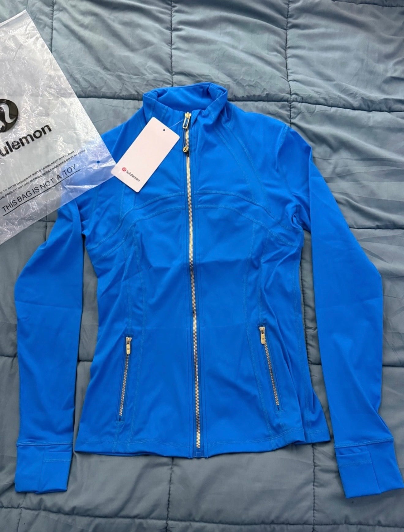 Lululemon Define Jacket +Biker Shorts Set